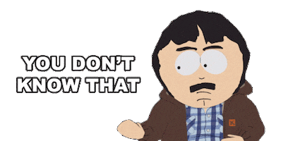You Dont Know That Sticker by South Park