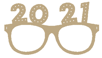 Flashing New Year Sticker