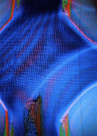 video art glitch GIF by The Griffith Absurdatory