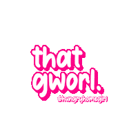 That Girl Sticker by HungryHomegirl