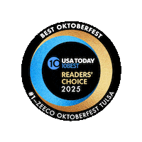 Tulsa Oktoberfest Sticker by Zeeco Oktoberfest Tulsa