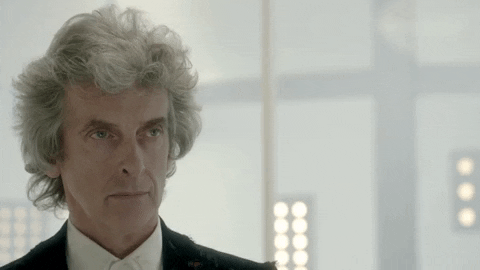 peter capaldi eyeroll GIF by Doctor Who