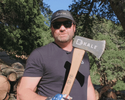 Gm Wood GIF by SKALE Labs