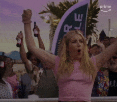 Emma Roberts Andrew Call GIF by Amazon Prime Video