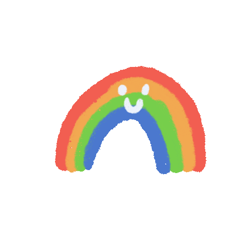 incido giphyupload rainbow incido Sticker