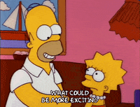 Bored Season 3 GIF by The Simpsons