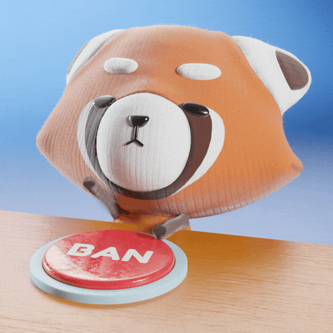 Bye Bye No GIF by The Plooshies