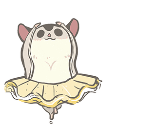 Sugar Glider Tapioca Sticker