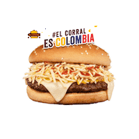 elcorraloficial colombia elcorral hamburguesas el corral corral colombia Sticker
