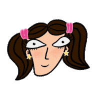Girl Kiss Sticker