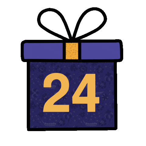 Weihnachtsgeschenk Twentyfour Sticker by Karmandala