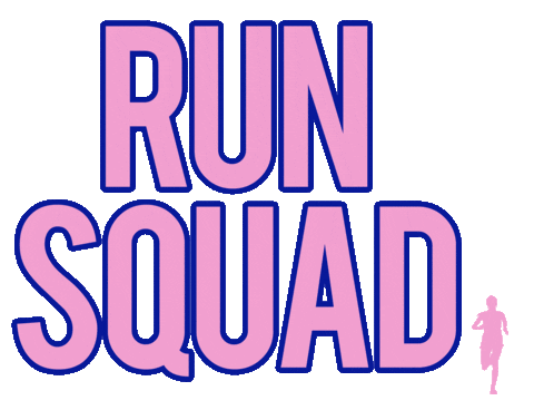 half marathon running Sticker by Sarah Marie Design Studio