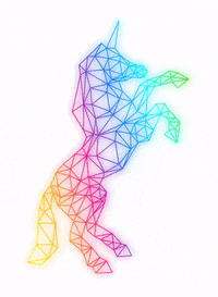 ruhrHUB rainbow unicorn rumple GIF