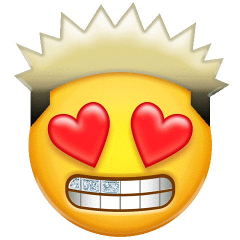 Heart Eyes Sticker