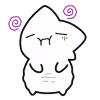 Sick Illustration Sticker