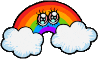 Rainbow Okada Sticker