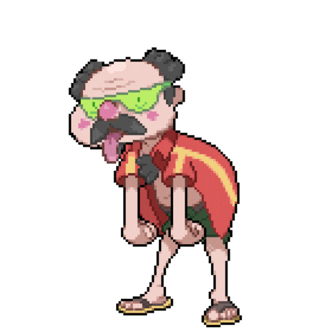 Pixel Art Oc Sticker