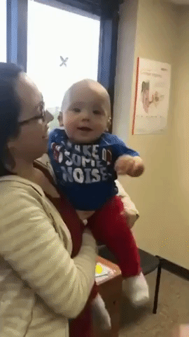 Baby Is Overjoyed Hearing Mother's Voice for the First Time