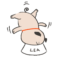 Pug Bo Sticker by Lea&Bo