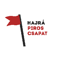 Teamred Sticker by Budapest Airport