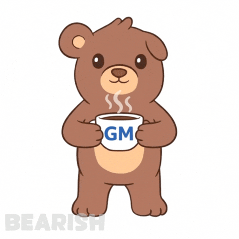 Good Morning Coffee GIF by BEARISH