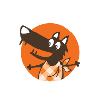 Big Bad Wolf Food Sticker by The Big Bad Wolf Souvlaki & Burger Bar