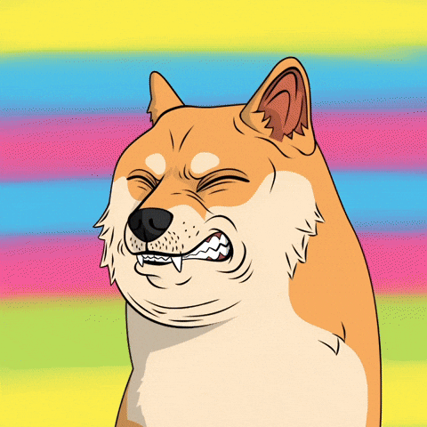 Disgusted Shiba Inu GIF by Doge Pound