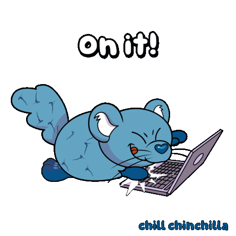 Chill Type Sticker by VeeFriends