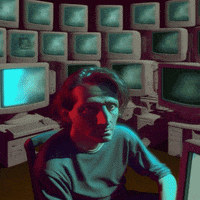 Glitch 3D GIF