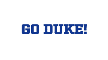 swipe up blue devils Sticker by Duke Men's Basketball