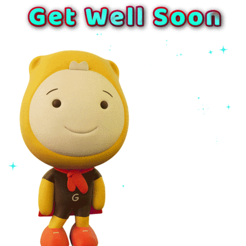 Feel Better Love You Sticker by Gumazing