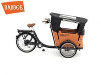 babboe_cargobike curve transporter cargobike bakfiets GIF