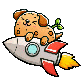 PawtatoFinance giphygifmaker pawtato pawtatofinance pawtatogifs Sticker