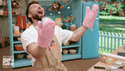 Come On Yes GIF by The Great British Bake Off