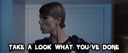 taylor swift look GIF by Yosub Kim, Content Strategy Director