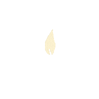 Candle Flame Sticker