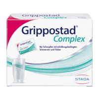 Grippe Gute Besserung Sticker by Grippostad