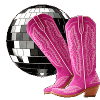 Sparkle Disco Ball Sticker by Ariat