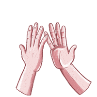 brunotedardiart good highfive verynice nive Sticker