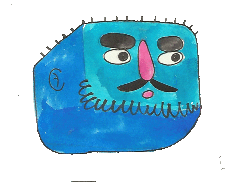 surprised animation Sticker by Paper Dog