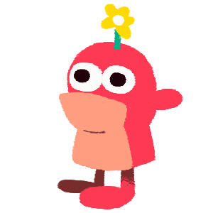 wtchen giphyupload pink flower monster Sticker