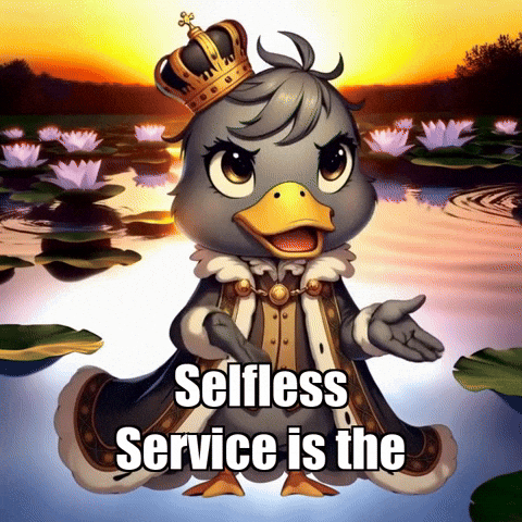 Wisdom Majesty GIF by sirduckbeth