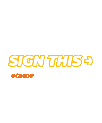 Doug Ford Ontario Sticker by Ontario's New Democrats