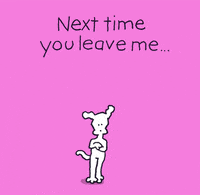 i love you breaking up GIF by Chippy the dog