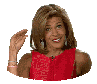 Hoda Kotb Cheers Sticker by Kathie Lee and Hoda