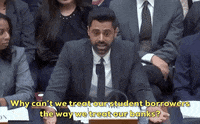 news hasan minhaj student loan debt debt crisis GIF