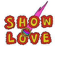 Think Show Love Sticker by [PIAS] UK