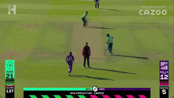 Dwayne Bravo Hits The Wickets 