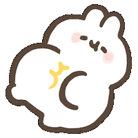 Belly 兔兔 Sticker by ChuChu X BoBo