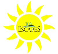 30aescapes sun sunshine 30a 30a sun Sticker